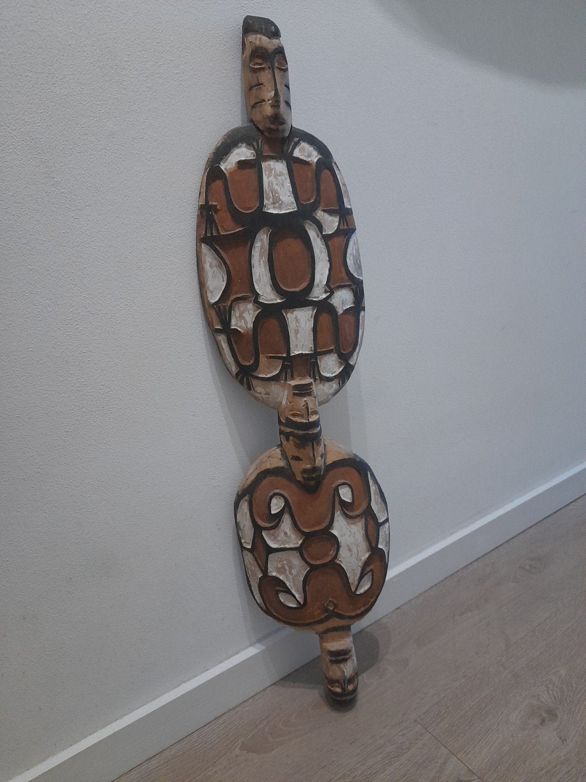 Sagabord Papoea New Guinea, Hout, Ophalen of Verzenden, Indonesië, Houtsnijwerk