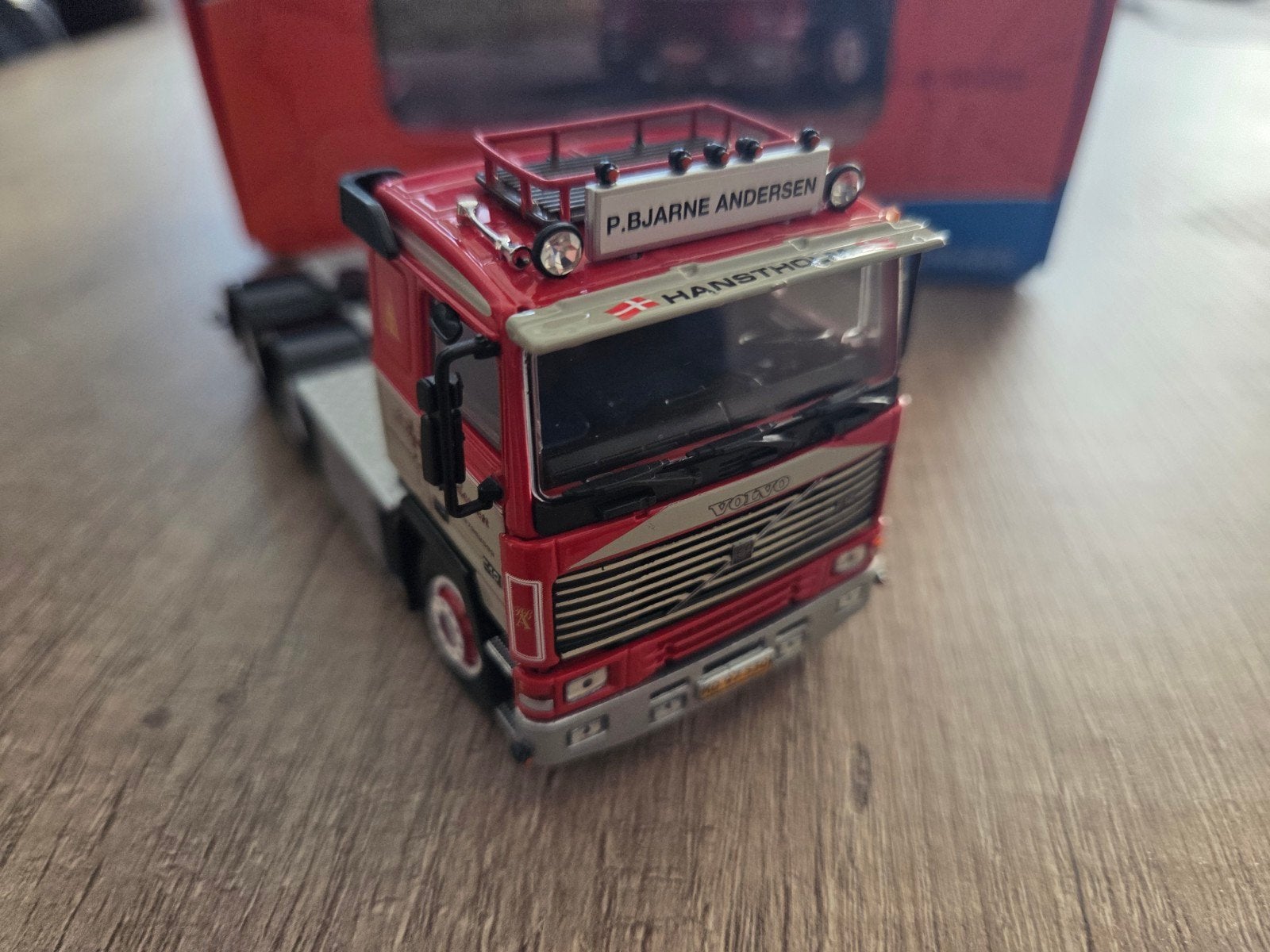 Tekno Volvo F12 P.B. Bjarne Andersen, Overige merken, 1:32 tot 1:50, Ophalen of Verzenden, Zo goed als nieuw