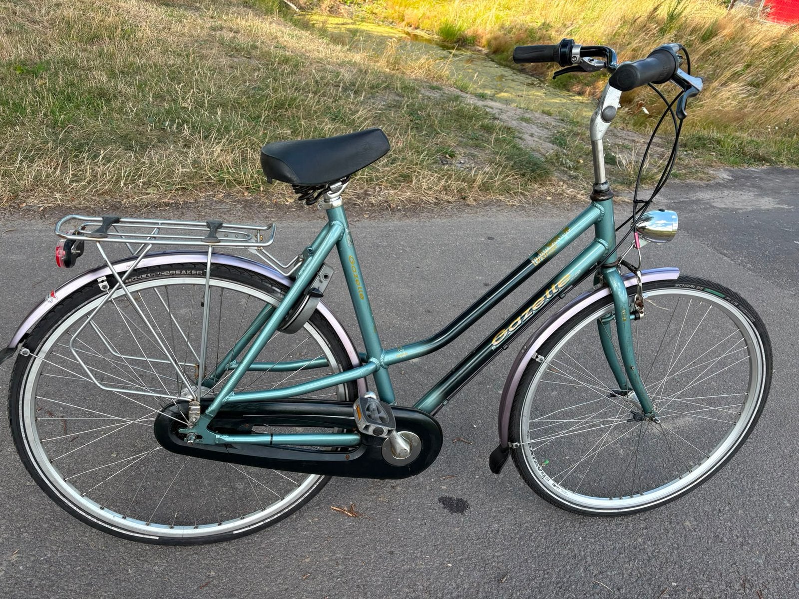 Mooie DAMESFIETS VAN GAZELLE, Ophalen, 53 tot 56 cm, Versnellingen, Zo goed als nieuw