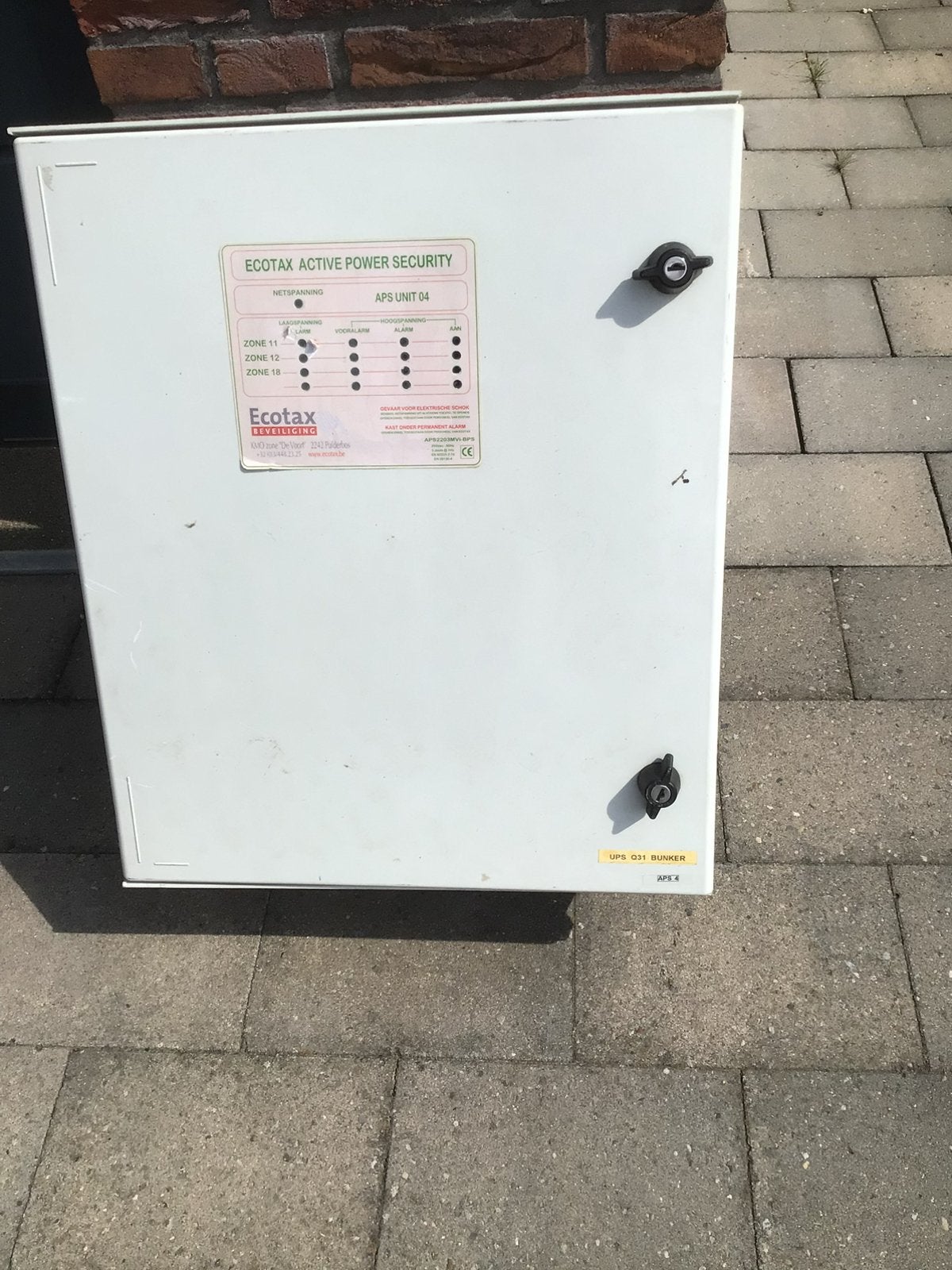 POLYESTER INSTALLATIE KAST, Ophalen, Gebruikt, Overige typen