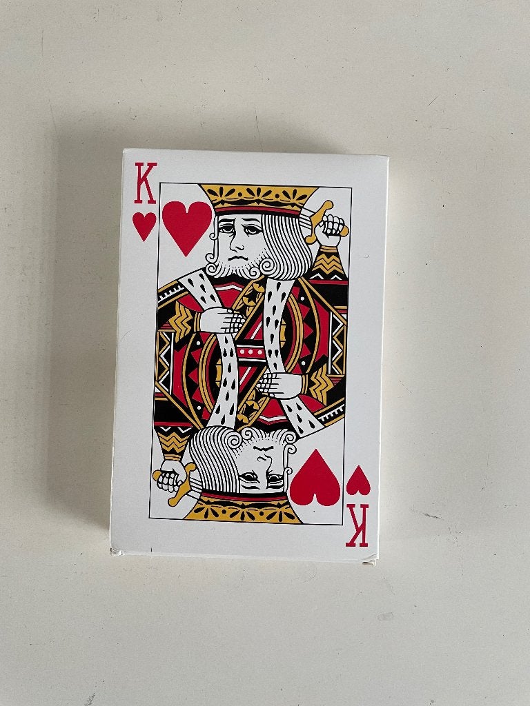 Jumbo speelkaarten XL – extra groot formaat, Ophalen of Verzenden, Nieuw, Speelkaart(en)