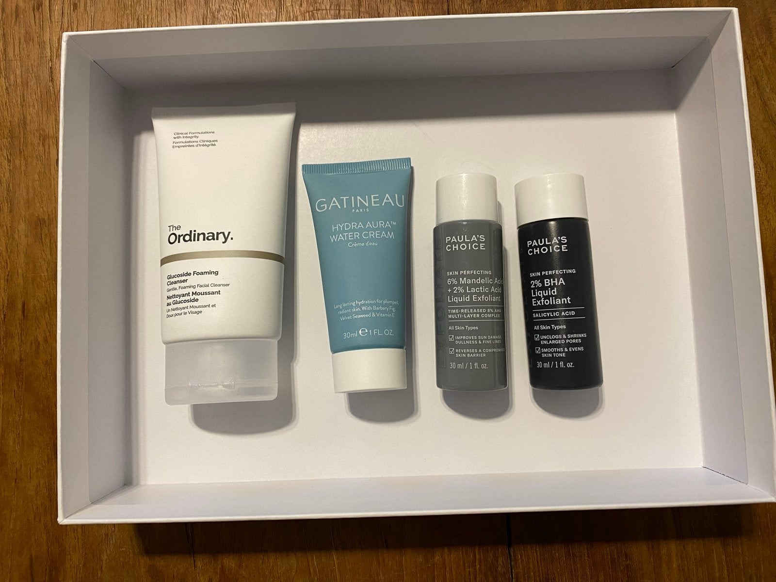 Huidverzorgingsset: The Ordinary, Gatineau, Paula's Choice, Ophalen of Verzenden, Nieuw, Gehele gezicht, Verzorging