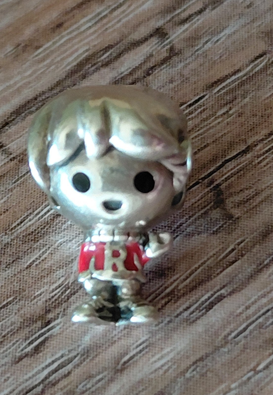 ron weasley ron wemel harry Potter bedel Collectors item, 1 bedel, Ophalen of Verzenden, Zilver, Pandora