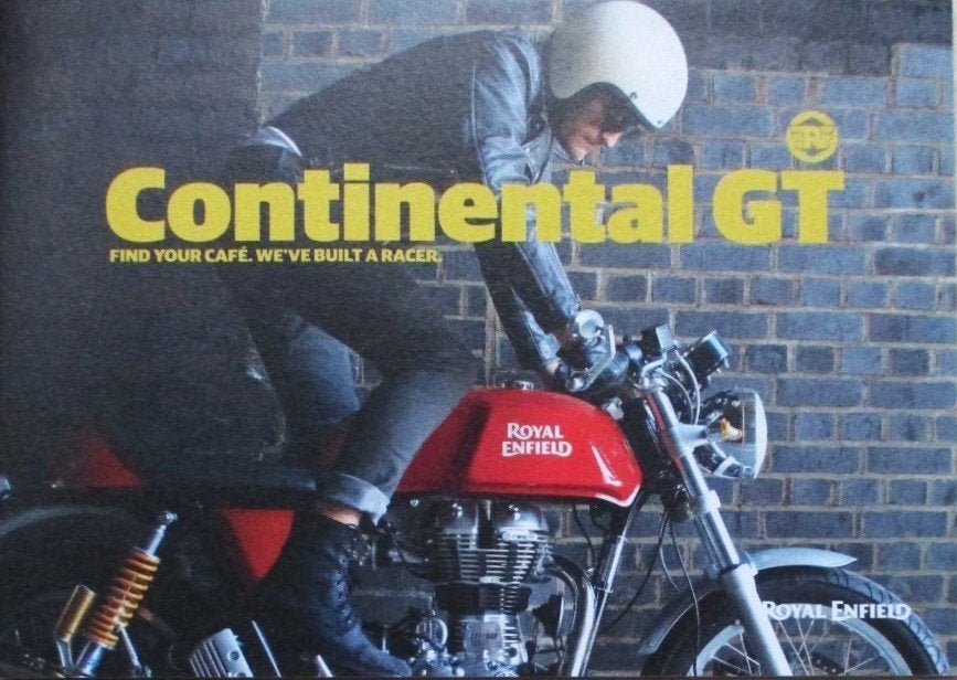 2 Folders ROYAL ENFIELD 535 Cont. GT/ R.E Gear 2015 Folder, Motoren, Ophalen of Verzenden, Overige merken