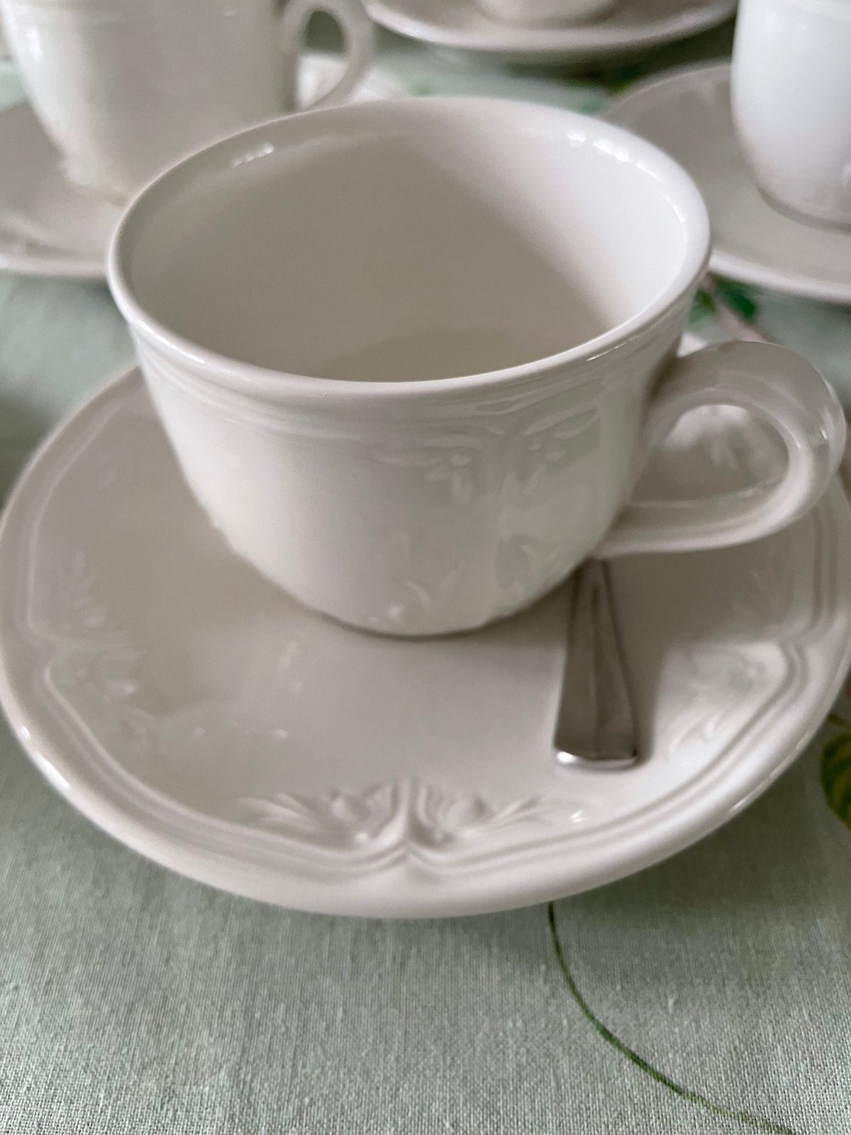 Villeroy en Boch Cortina koppen en schotels, Ophalen, Gebruikt, Effen, Kop(pen) en/of Schotel(s)
