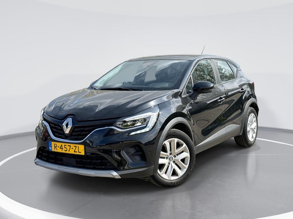 Renault Captur 1.0 TCe 90 evolution |KEYLESS|CARPLAY|LED|CLI, Stof, Gebruikt, 635 kg, Zwart