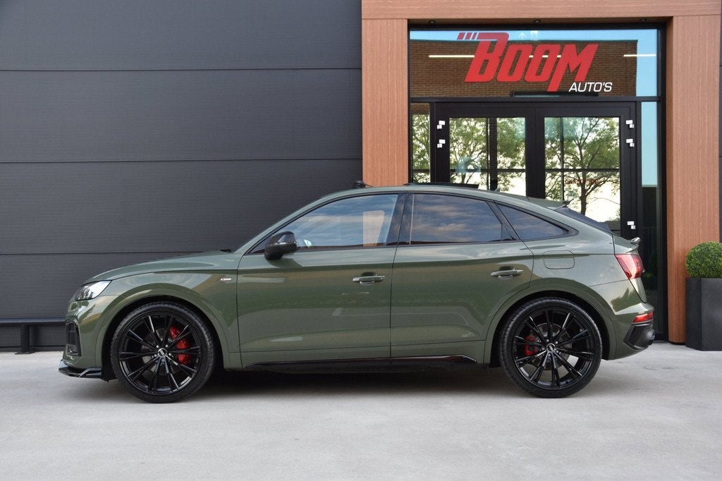 Audi Q5 Sportback 50 TFSI e S edition SQ5 Style PANODAK|RUIT, Auto's, Audi, Automaat, Gebruikt, 4 cilinders, Bedrijf