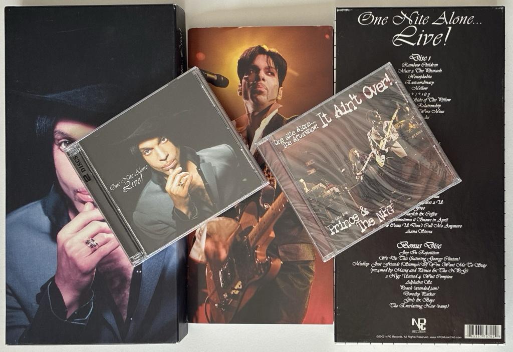 Prince - One Nite Alone... Live! (3cd boxset), Ophalen of Verzenden, 2000 - 2009, Zo goed als nieuw, Boxset