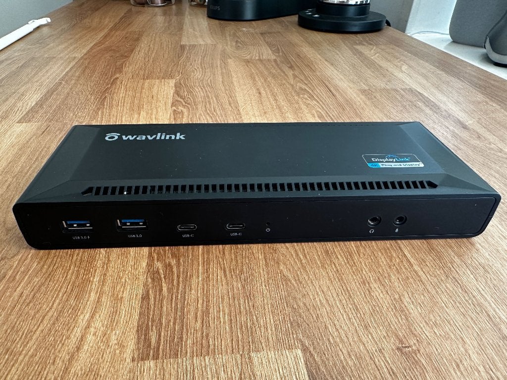 Wavlink USB-C Dual 4K dockingstation incl. voeding en kabel, Wavlink, Ophalen of Verzenden, Zo goed als nieuw, Docking station