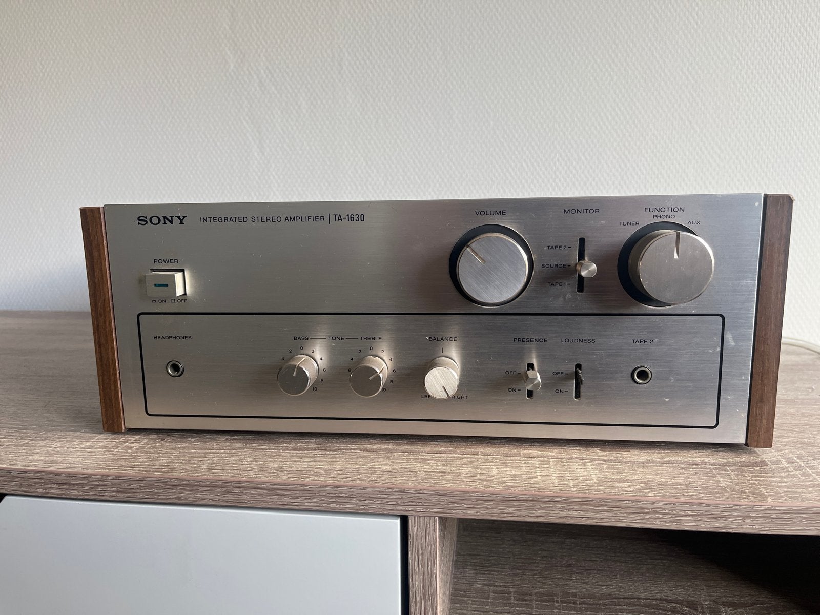 Sony TA-1630 Geïntegreerde Stereo Versterker, Ophalen, Gebruikt, Sony, Minder dan 60 watt