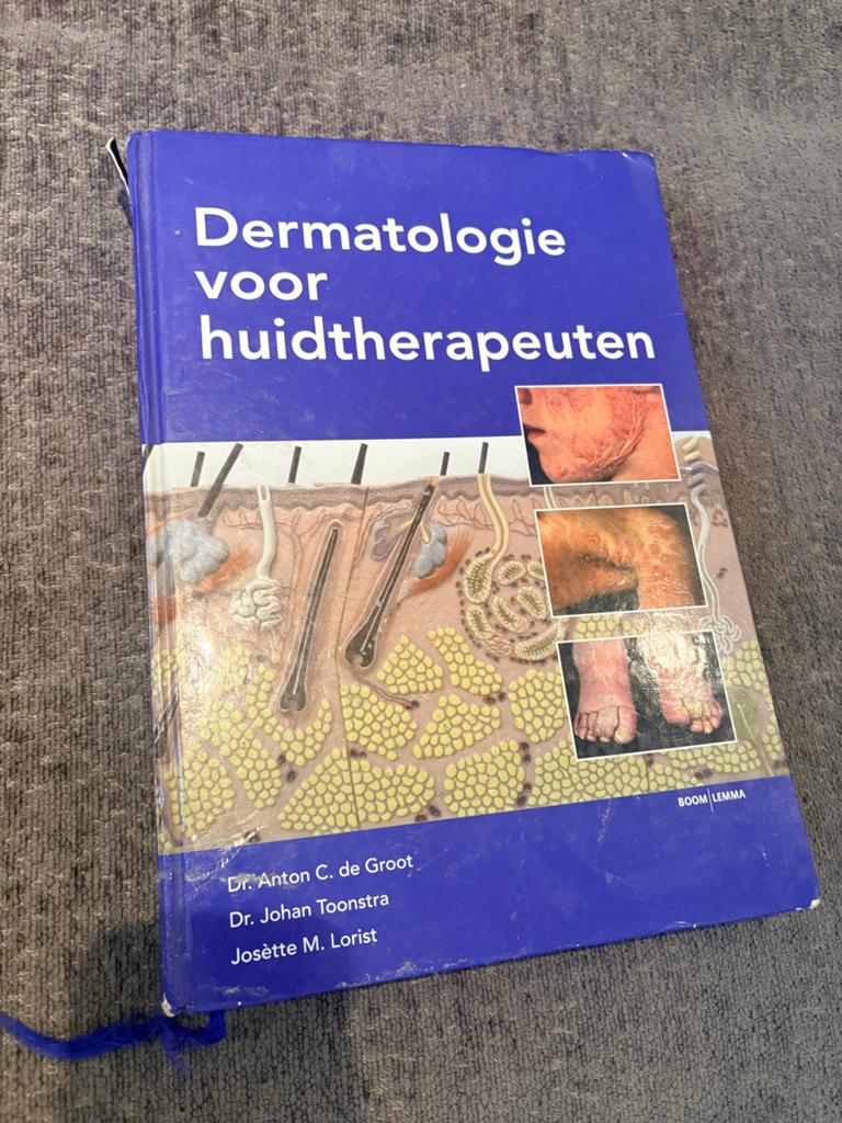 Dermatologie voor huidtherapeuten - Studieboek, Ophalen of Verzenden, Beta, Gelezen, HBO
