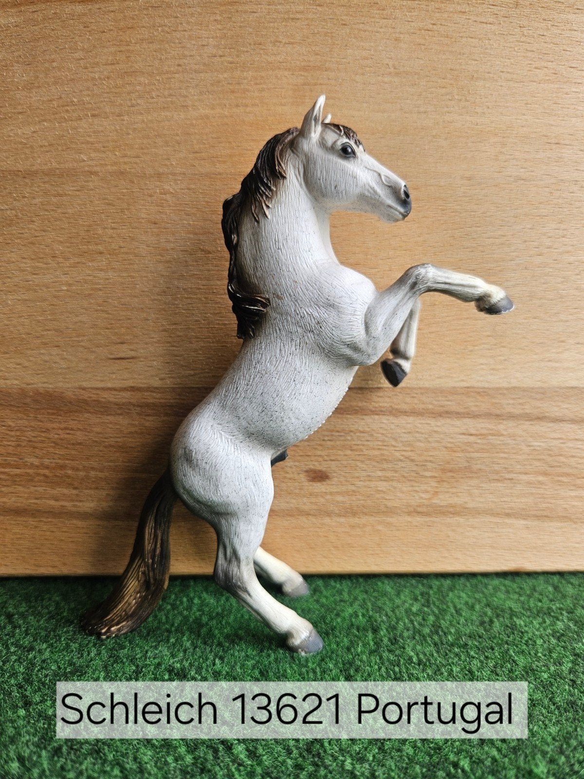 Schleich 13621 steigerende Mustang hengst uit 2007, Ophalen of Verzenden, Zo goed als nieuw, Paard, Beeldje of Figuurtje