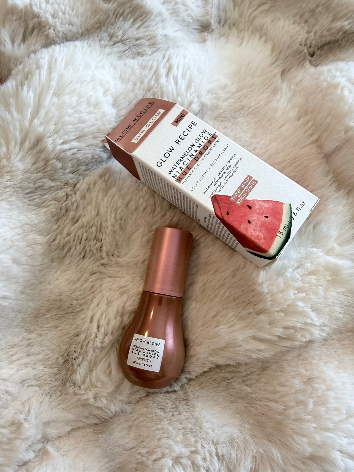 Glow Recipe Watermelon Glow Niacinamide Hue Drops Sun Glow, Ophalen of Verzenden, Nieuw, Gehele gezicht, Verzorging