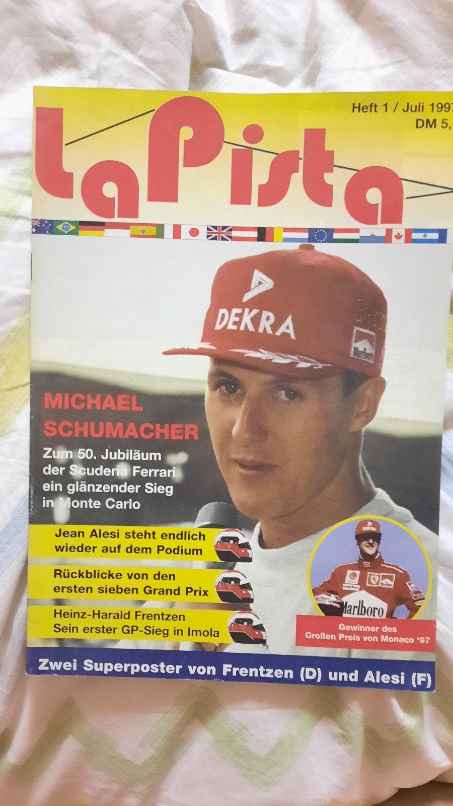 La Pista Magazine - Schumacher & Heinz-Harald Frentze, Boeken, Ophalen of Verzenden, Gelezen, Overige typen