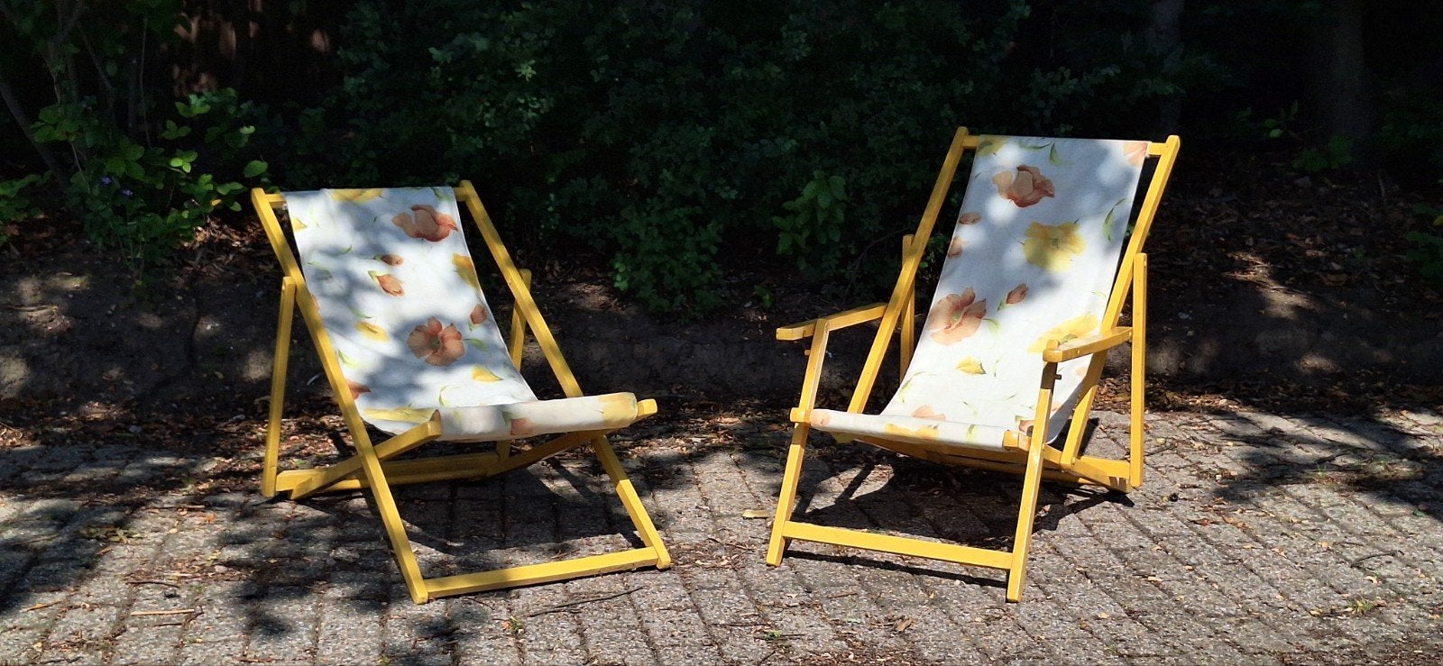 Unieke set originele jaren 50 / 60 strandstoelen, Ophalen
