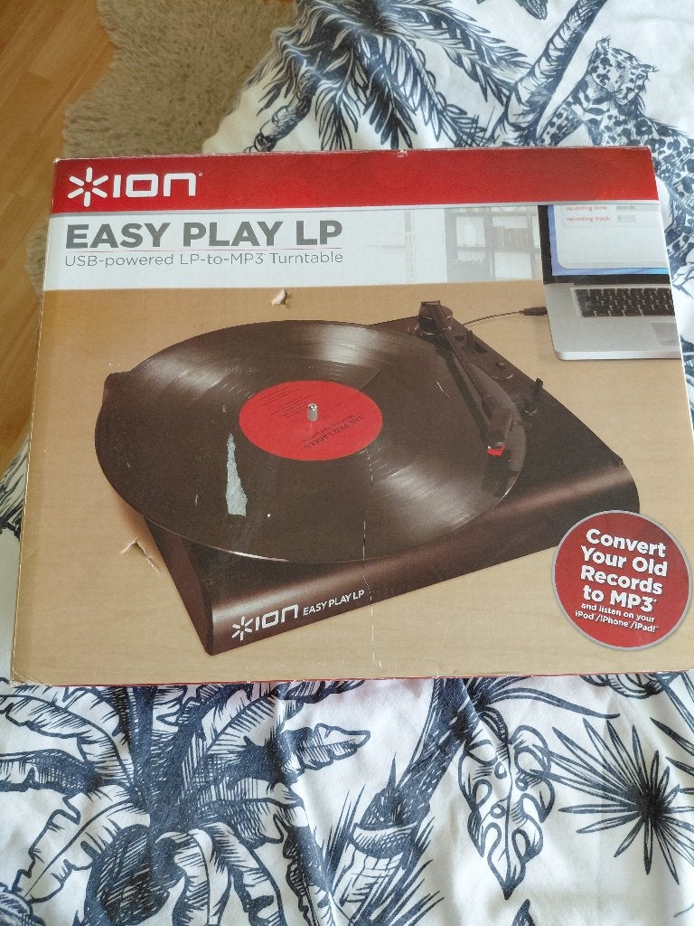 Lp speler, Audio, Tv en Foto, Platenspelers, Nieuw, USB-aansluiting, Platenspeler, Ophalen