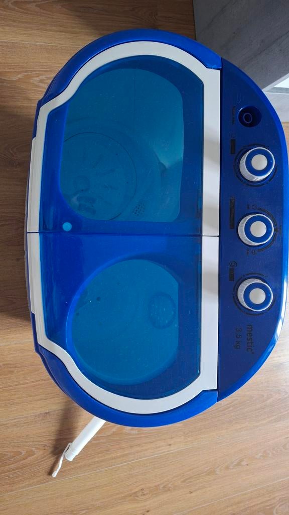 Mestic MW-120 Mini Wasmachine - Compact en Draagbaar, Ophalen, Minder dan 85 cm, Minder dan 4 kg, Bovenlader