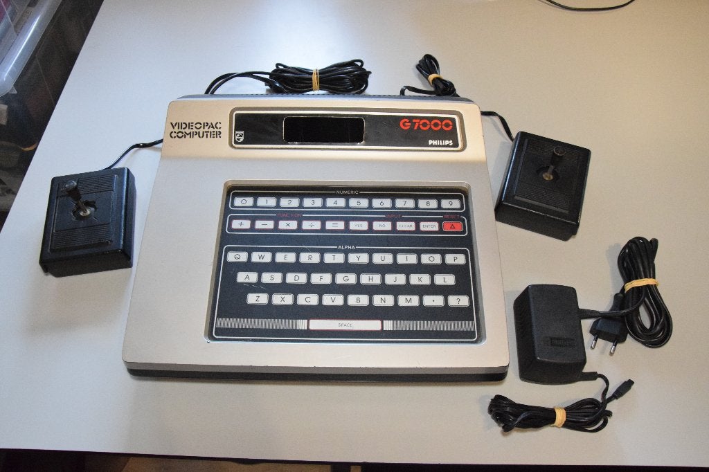 Philips Videopac G7000 / 21 met losse Adapter, Spelcomputers en Games, Spelcomputers | Overige, Ophalen of Verzenden, Overige merken