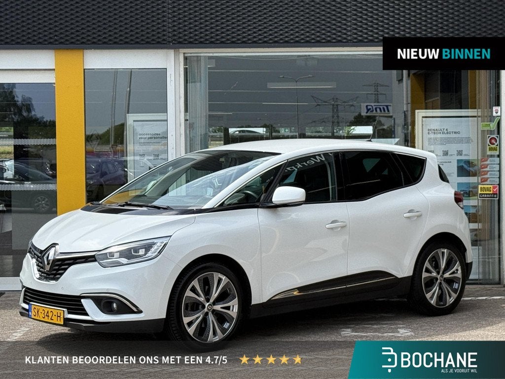 Renault Scénic 1.3 TCe Intens | NAP | 1e eigenaar | Trekhaa, Auto's, Voorwielaandrijving, Parkeersensor, 4 cilinders, Leder en Stof