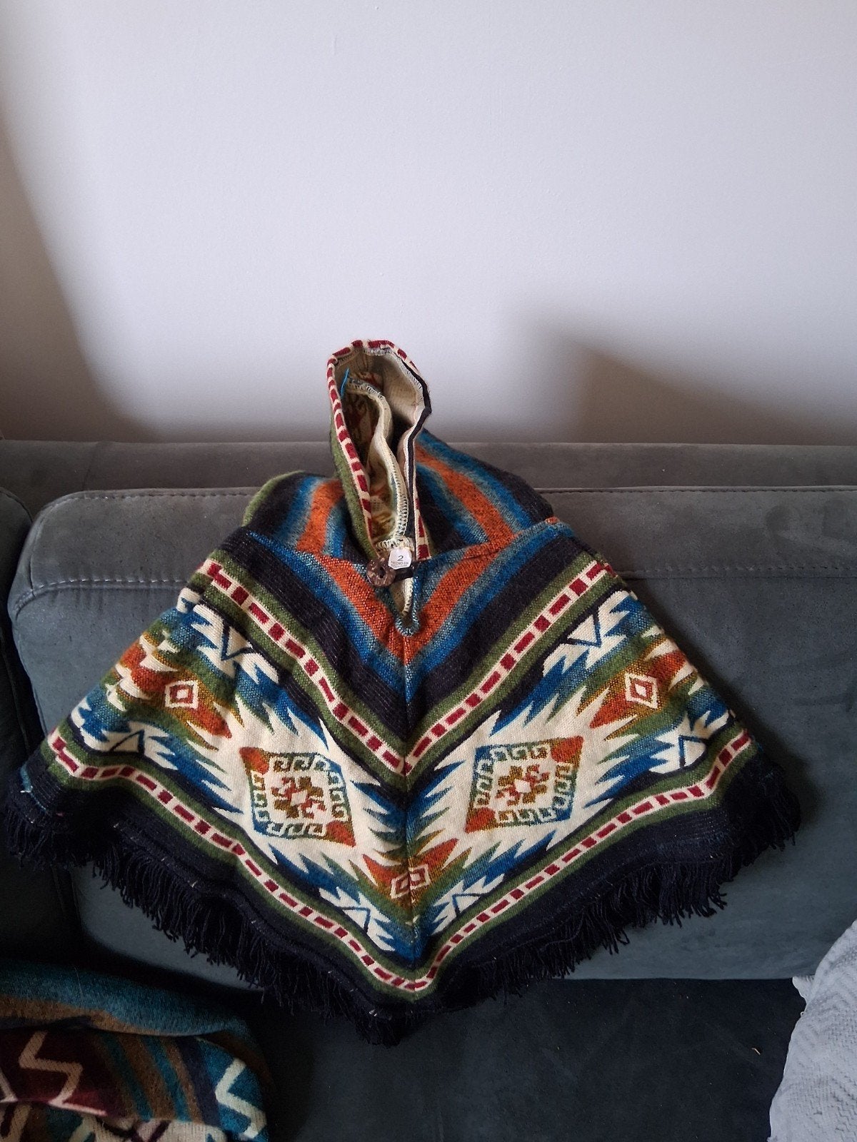 Nieuwe Alpaca Wollen Poncho voor 2-jarige Kinderen, Ophalen of Verzenden, Nieuw, Jongen of Meisje