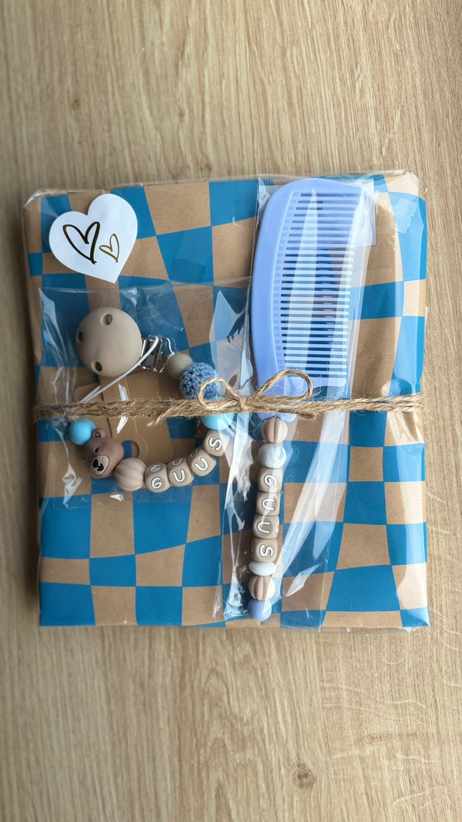 Gepersonaliseerd kraamcadeau pakket, Ophalen of Verzenden, Nieuw