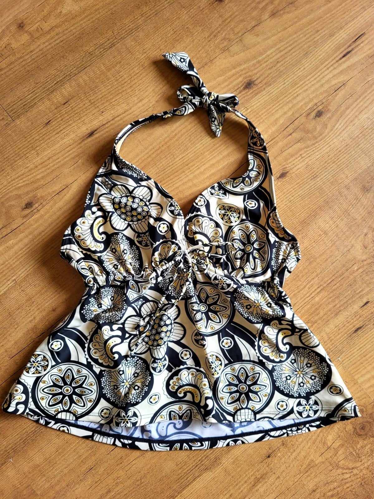 Prachtige Lascana Tankini Top met Mandala Print, Kleding | Dames, Lascana, Beige, Ophalen of Verzenden, Zo goed als nieuw
