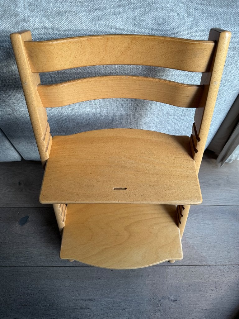 Tripp Trapp Naturel Hout, Ophalen, Gebruikt, Meegroeistoel