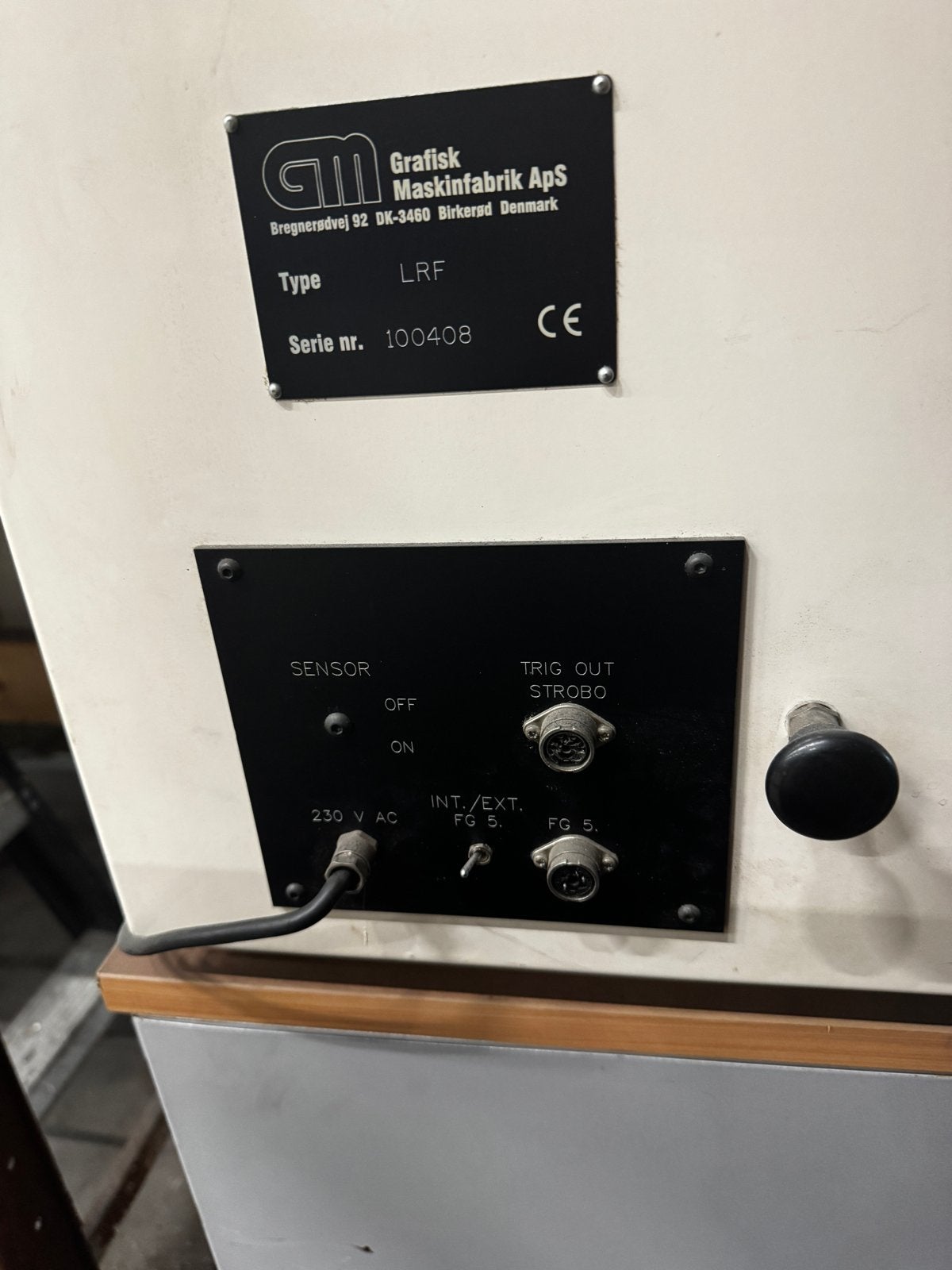 Grafisk Maskinfabrik ApS LRF Etikettenwikkelmachine, Ophalen of Verzenden