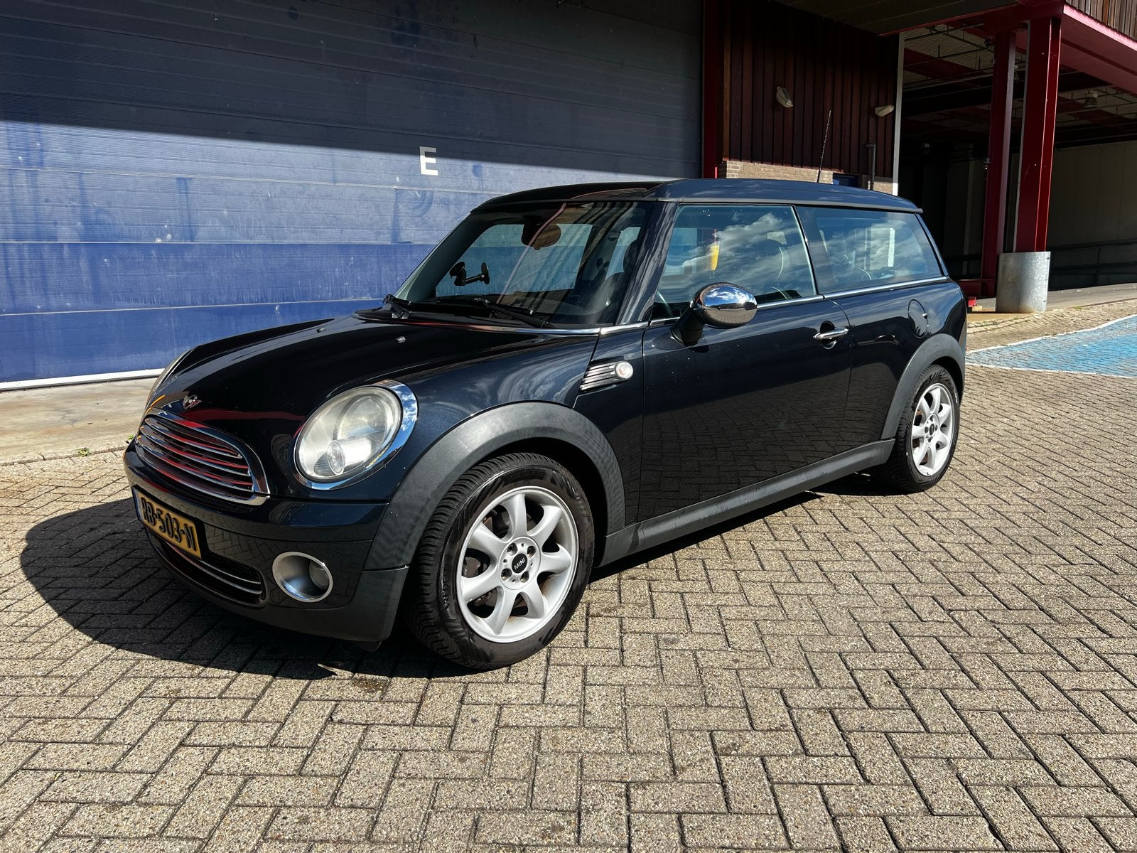 Mini Clubman 1.6 2008, Volop opties! Pandak/leer/airco/etc, Auto's, Voorwielaandrijving, 4 cilinders, Leder, Stationwagon