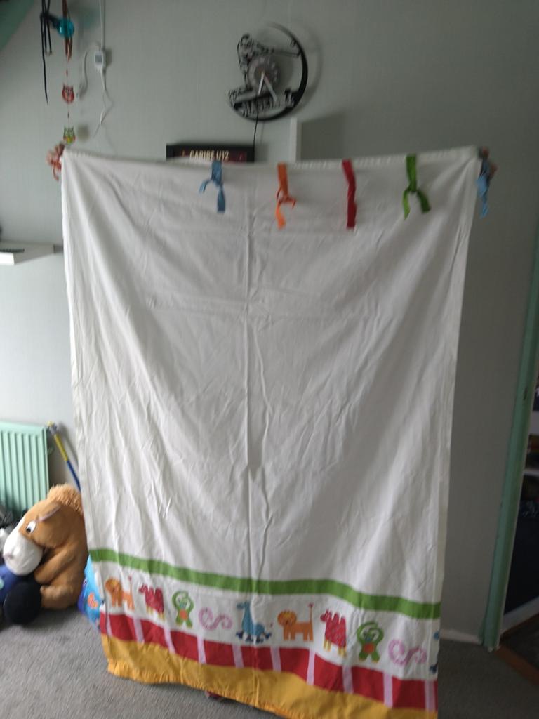 Set van 2 gordijnen van Ikea, Ophalen of Verzenden, Zo goed als nieuw, Gordijnen of Lamellen