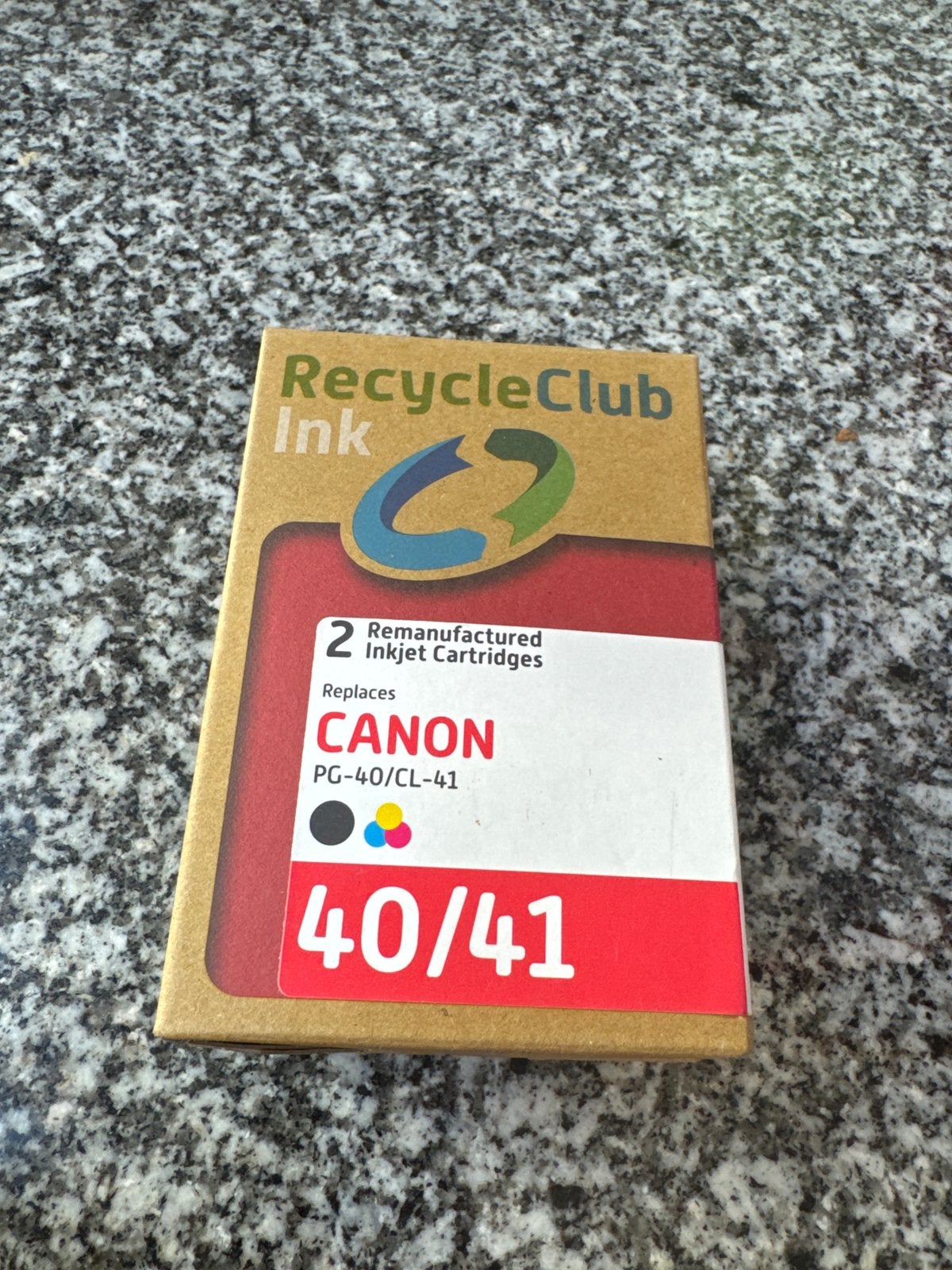 RecycleClub Ink Cartridges voor Canon PG-40/CL-41, Ophalen of Verzenden, Nieuw, Cartridge