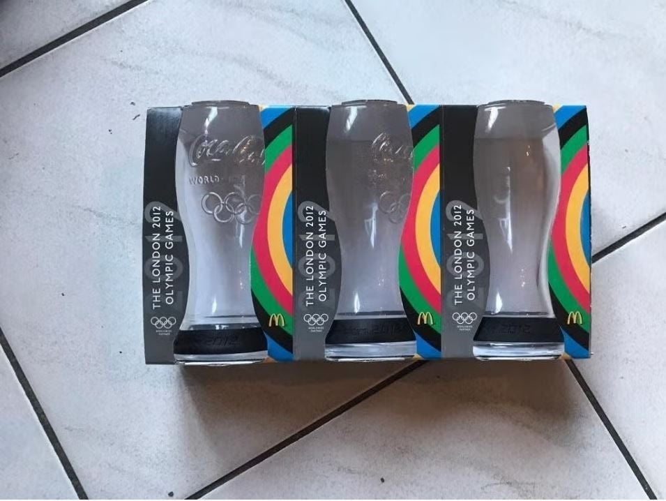 3x Coca Cola glazen, Ophalen of Verzenden, Nieuw, Frisdrankglas