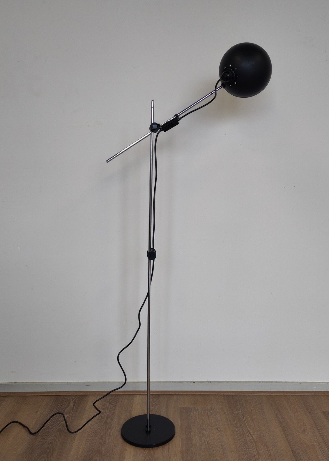 Vintage Italiaanse lamp Gammalux vloerlamp leeslamp, Gebruikt, ., Mid century modern jaren 80 modern Italiaans design, .