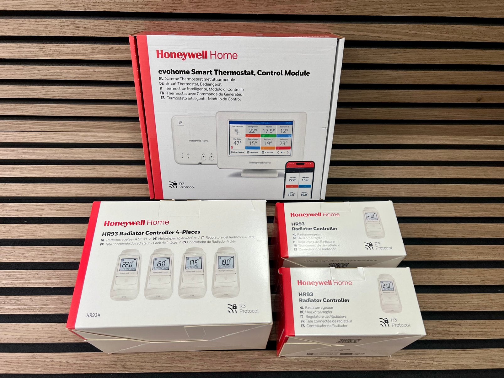 Honeywell Smart Systeem en Radiatorregelaars, Thermostaat, Minder dan 30 cm, Verzenden, Nieuw