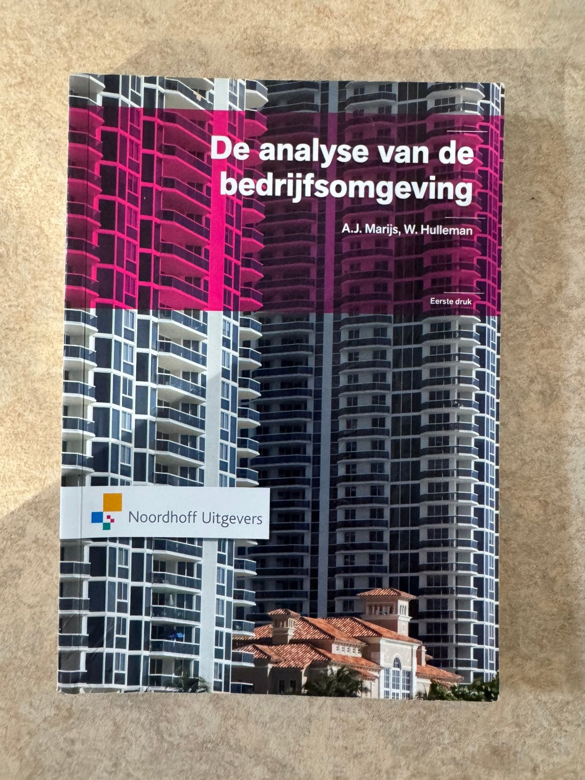 De analyse van de bedrijfsomgeving Marijs & Hulleman 1e druk, Ophalen of Verzenden, Zo goed als nieuw