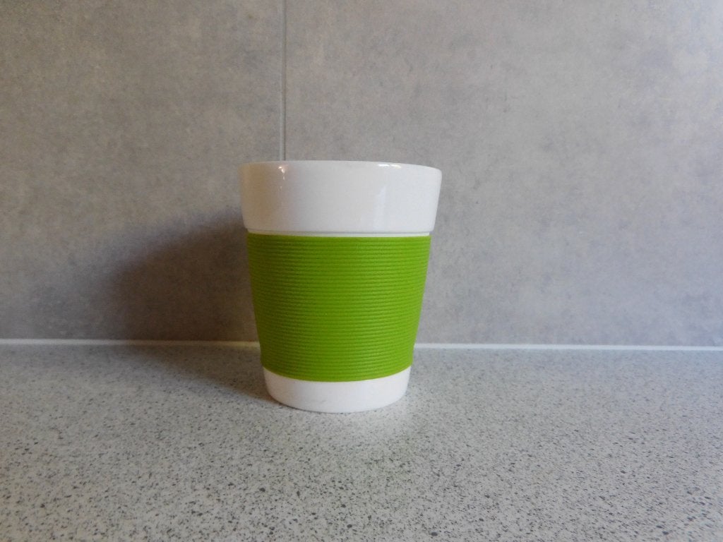 Mok 10x9 cm. Groen Canteen Bodum, Overige merken, Ophalen of Verzenden, Zo goed als nieuw, Overige stijlen