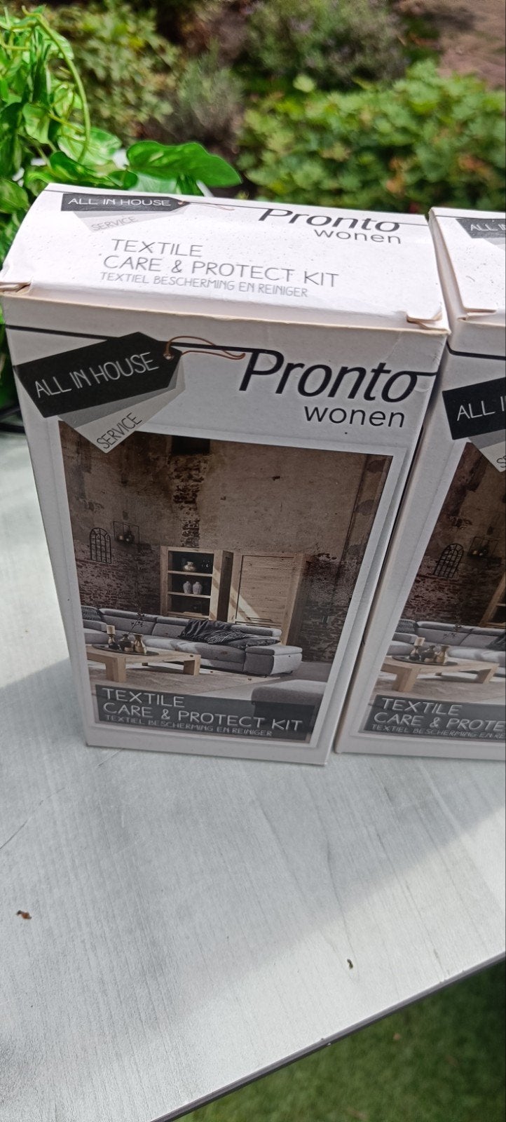 gratis 2x Textiel Care & Protect Kit, Ophalen