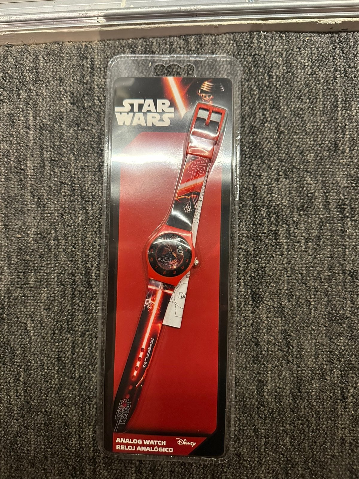 Disney Star Wars horloge analoog, Ophalen of Verzenden, Nieuw, Jongen of Meisje