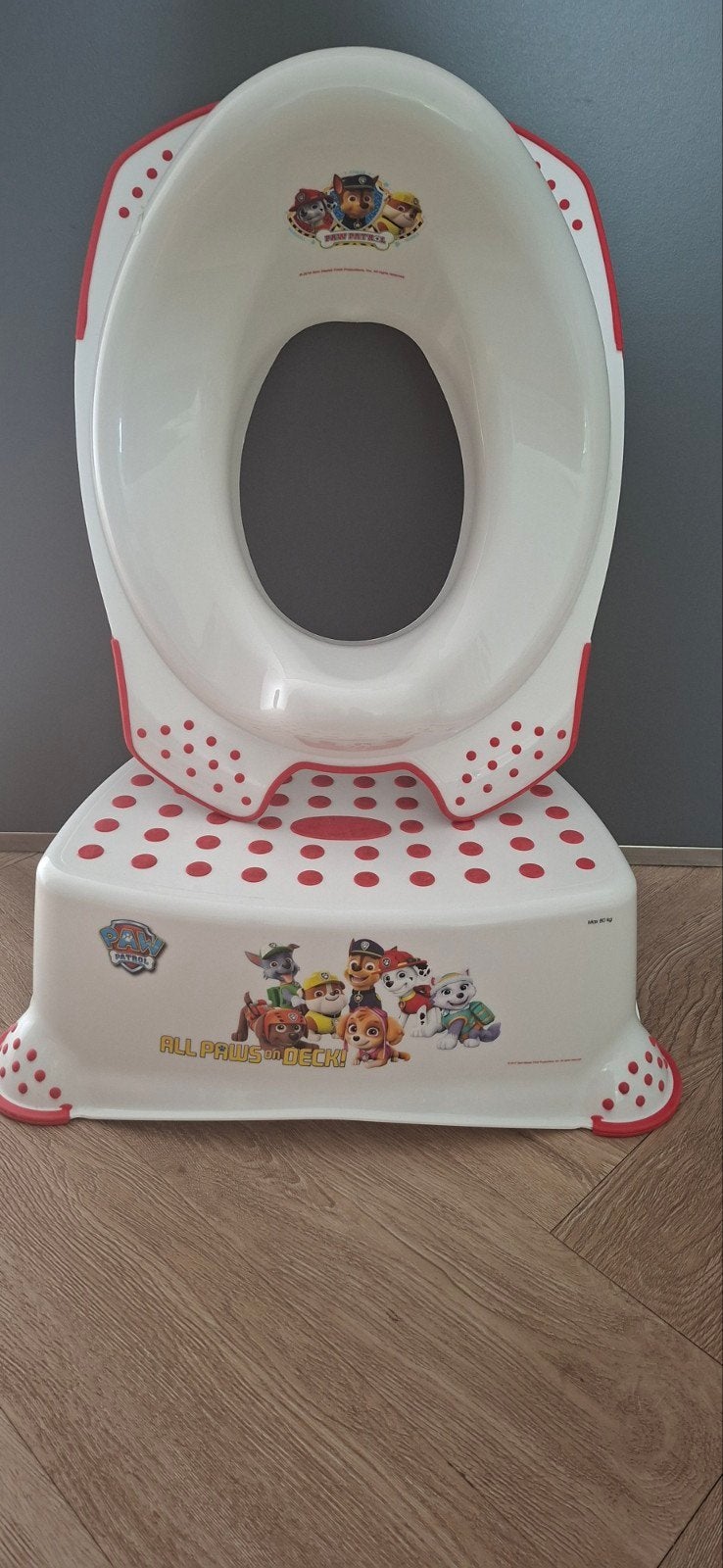 Paw Patrol WC-verkleiner met krukje - Zo goed als nieuw, Ophalen, Zo goed als nieuw