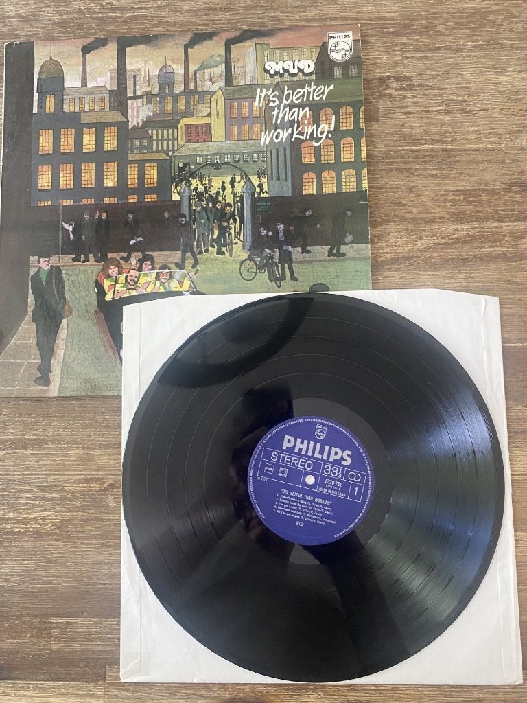 Mud – It's Better Than Working, LP, Rock, Gebruikt, Ophalen of Verzenden