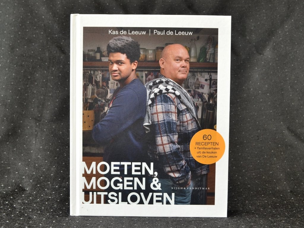 Kookboek Paul de Leeuw, 2022 – Moeten, Mogen & Uitsloven, Voorgerechten en Soepen, Nieuw, Ophalen of Verzenden, Paul de Leeuw