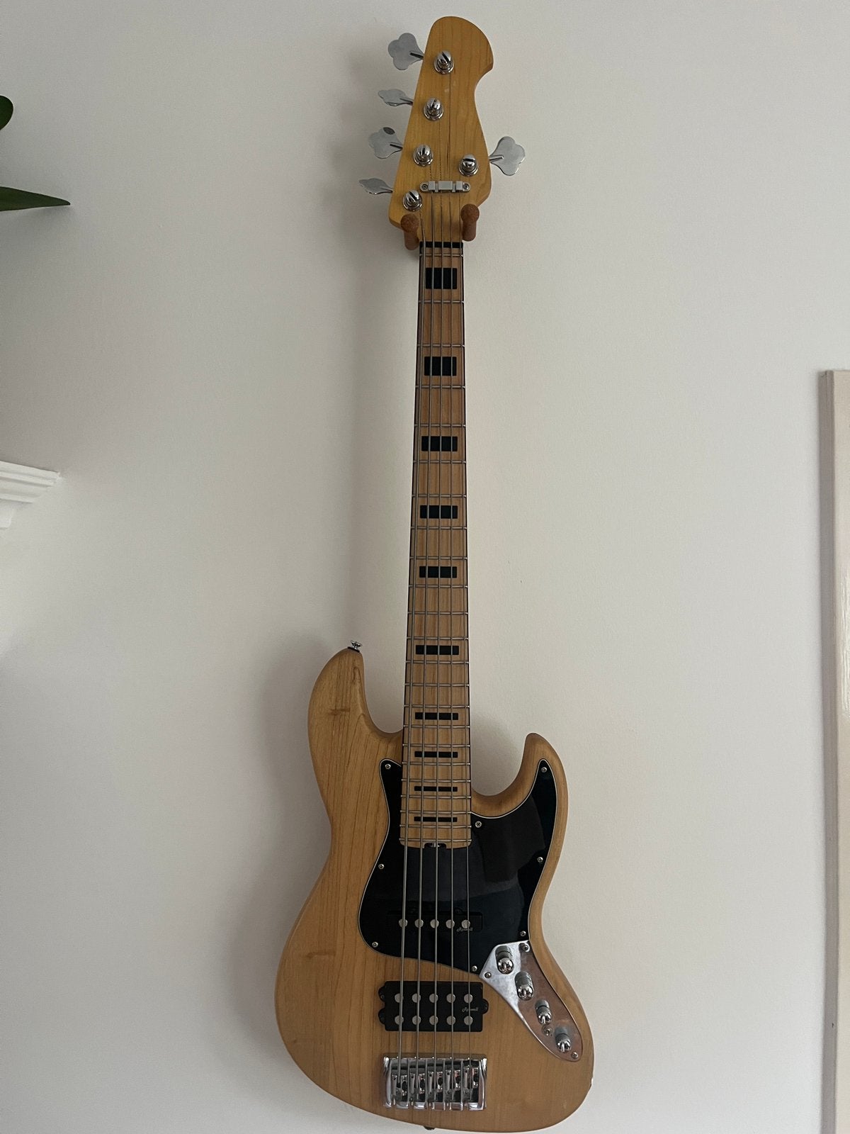 Harley Benton Enhanced MJ-5MN, Ophalen, Gebruikt, Elektrisch, 5-snarig
