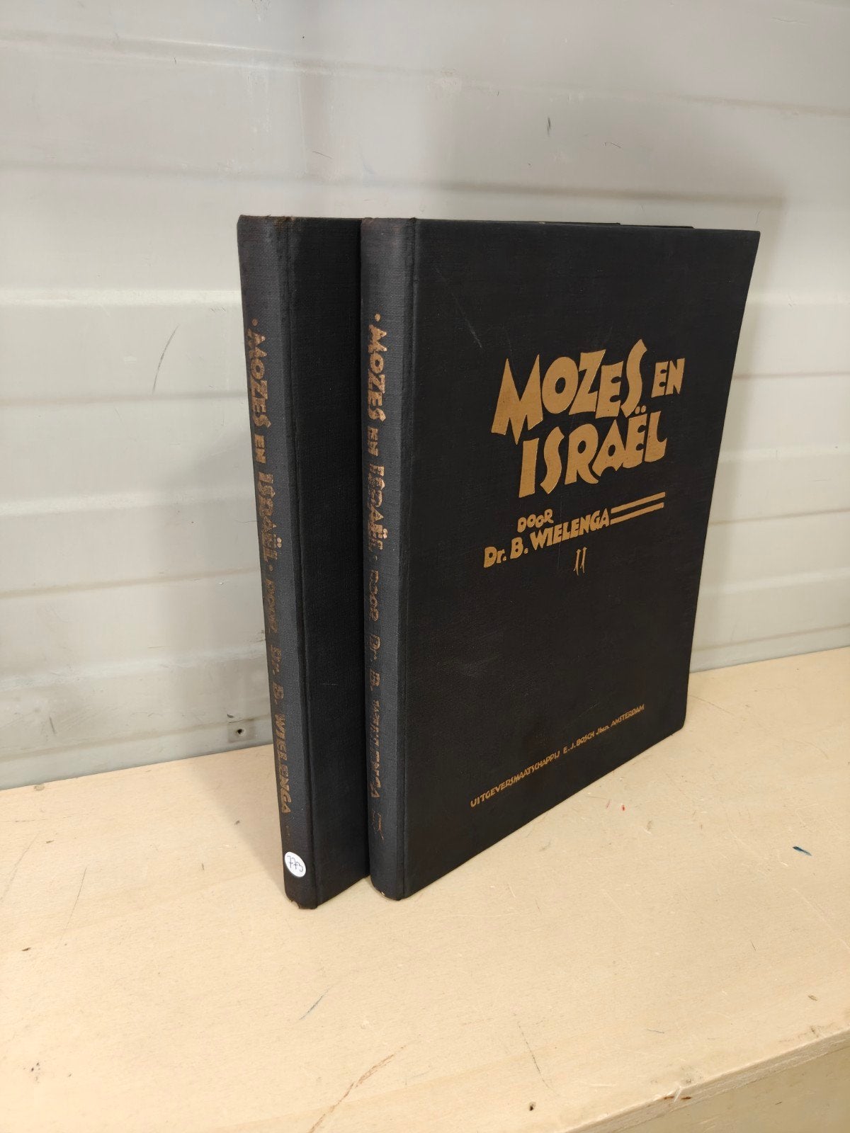 Nr. 773 Dr. B. Wielenga. Mozes en Israël. 2 delen., Boeken, Godsdienst en Theologie, Ophalen of Verzenden, Gelezen, Dr. B. Wielenga