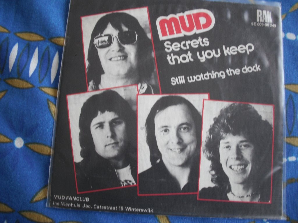 Mud - Secrets that you keep., Cd's en Dvd's, Vinyl Singles, Ophalen of Verzenden, Gebruikt, Pop
