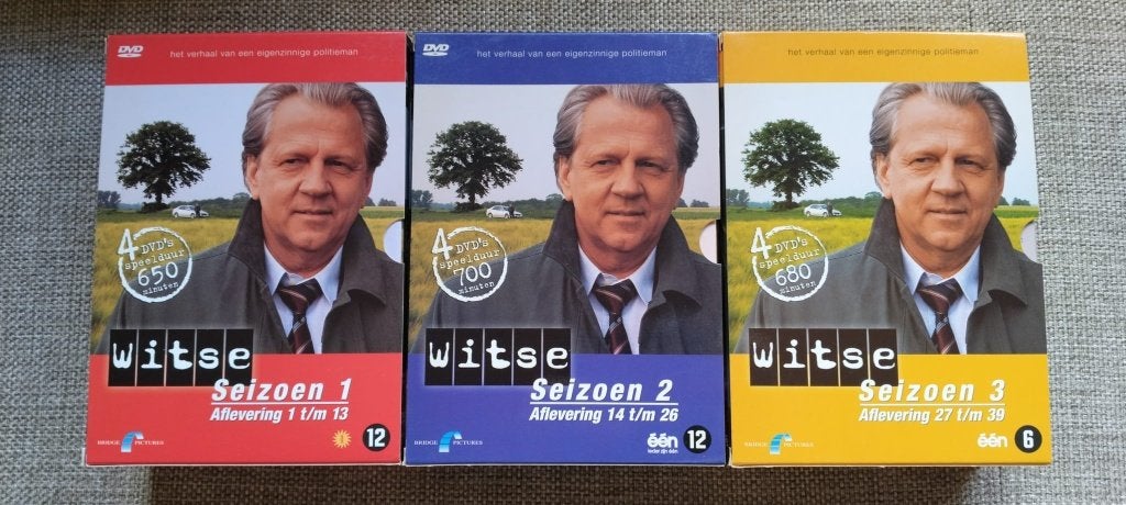 WITSE - complete serie en de film - als nieuw., Vanaf 16 jaar, Zo goed als nieuw, Actie en Avontuur, Extra's