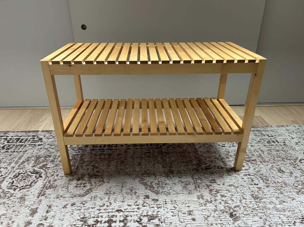IKEA Molger bankje/rek, Ophalen, Zo goed als nieuw