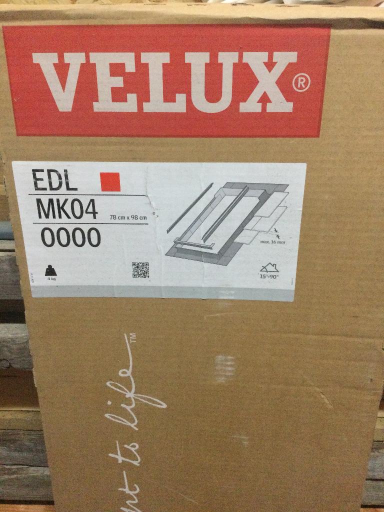 Velux hulpstukken edl mk04, Ophalen, Nieuw, Minder dan 80 cm, Dakraam