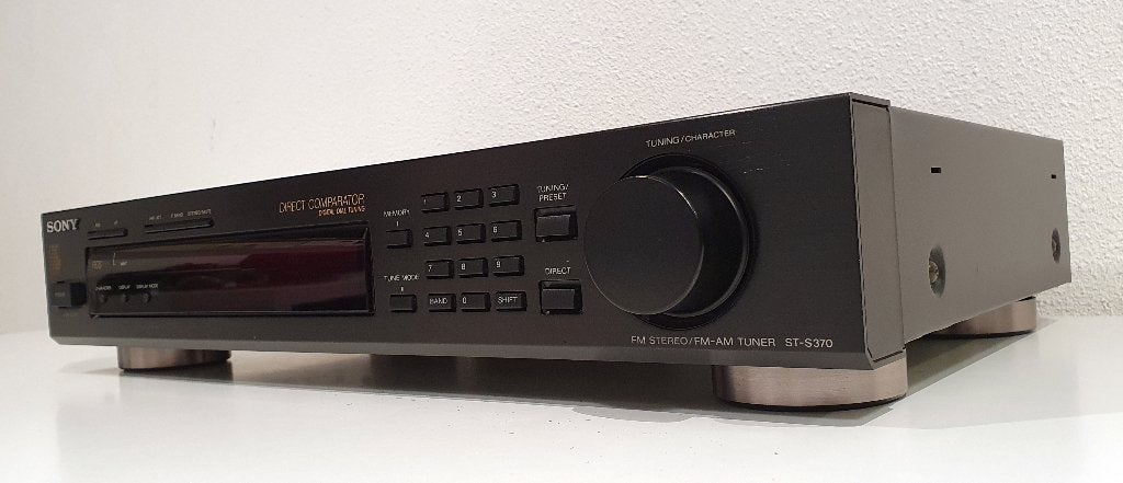Stereo Tuner - Sony ST-S370, S, Ophalen of Verzenden, Zo goed als nieuw, S