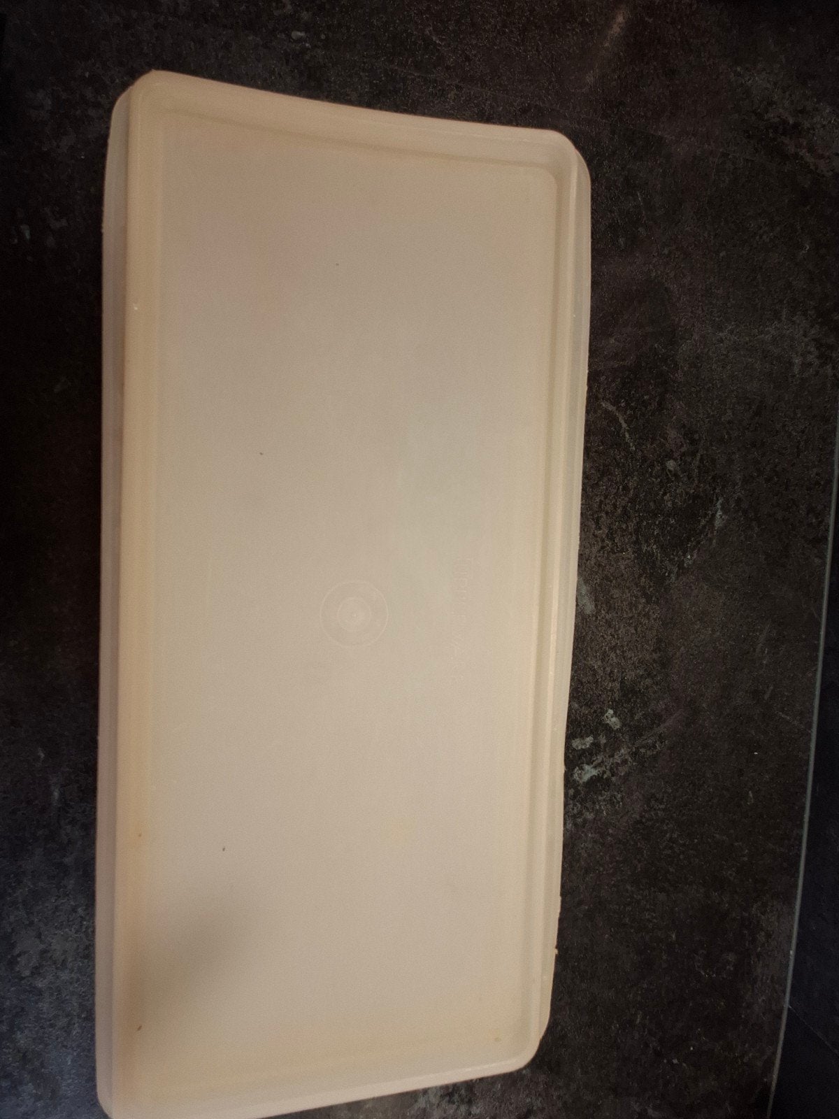 Tupperware Cake Bak - 37x12 cm, Gebruikt, Overige kleuren, Bewaardoos, Ophalen of Verzenden
