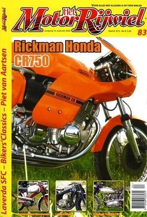 Het MotorRijwiel nr. 83 - september / oktober 2006, Verzenden, Gelezen
